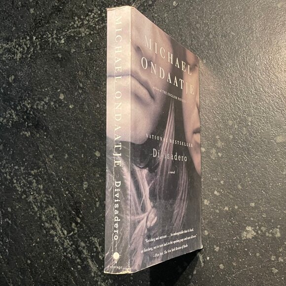 "Divisadero," by Michael Ondaatje, 2008 1st Ed. Paperback - Picture 4 of 5
